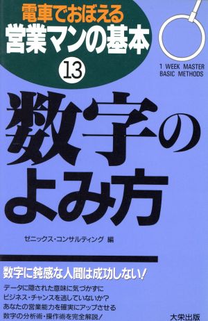 数字のよみ方(13) 1 week master basic methods-数字のよみ方 電車でおぼえる営業マンの基本13