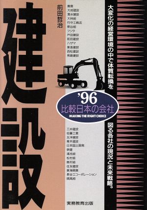 建設('96年度版)比較日本の会社比較日本の会社
