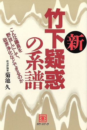 新 竹下疑惑の系譜 こんな議員を野放しにして、政界浄化などできるのか