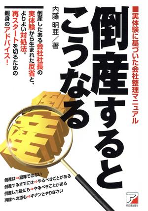 倒産するとこうなる 実体験に基づいた会社整理マニュアル アスカビジネス