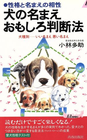 犬の名まえおもしろ判断法 性格と名まえの相性 プレイブックス