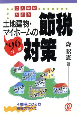 こんなにちがう土地建物・マイホームの節税対策('96年度) こんなにちがう