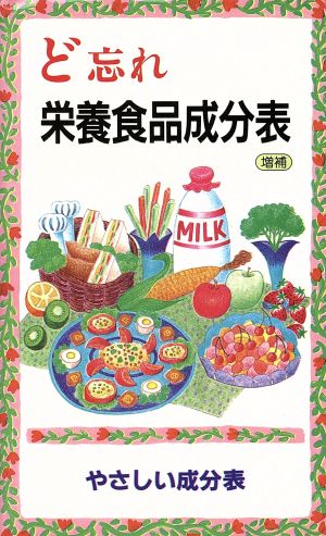 ど忘れ 栄養食品成分表(すぐに使える栄養食品成分表) 増補 ど忘れ 食と健康シリーズ