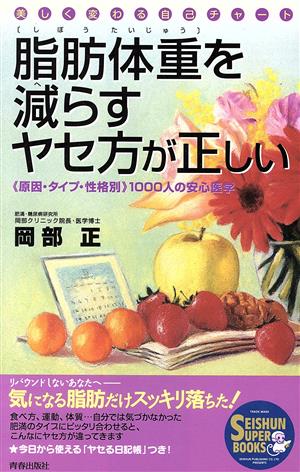 脂肪体重を減らすヤセ方が正しい 美しく変わる自己チャート SEISHUN SUPER BOOKS