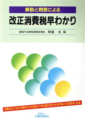 改正消費税早わかり 解説と問答による