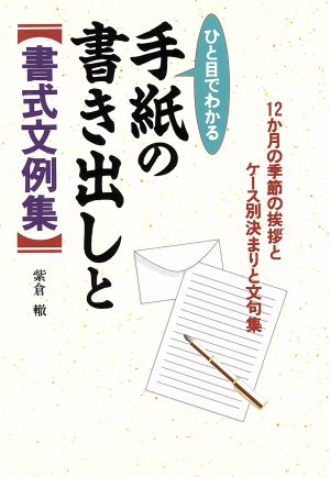 ひと目でわかる手紙の書き出しと書式文例集 12か月の季節の挨拶とケース別決まりと文句集