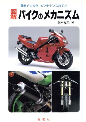 図解 バイクのメカニズム 最新メカからメンテナンスまで!! ワイドブックス