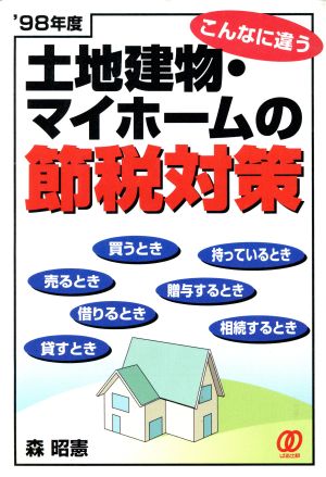 こんなに違う 土地建物・マイホームの節税対策('98年度) こんなに違う