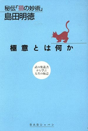 極意とは何か 秘伝「猫の妙術」 武の奥義書から学ぶ人生の極意