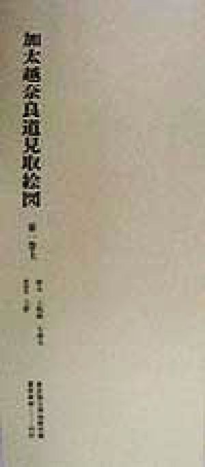 五街道分間延絵図 加太越奈良道見取絵図(第1巻 上) 加太・上柘植・左那具・敢国社・上野