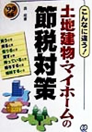 こんなに違う！土地建物・マイホームの節税対策('99年度) こんなに違う！