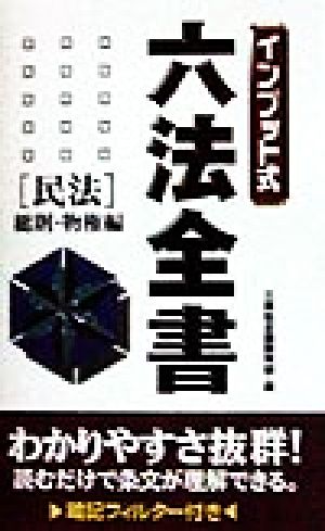 インプット式 六法全書(民法 総則・物権編) 民法 総則・物権編 インプット式六法全書シリーズ