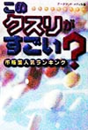 このクスリがすごい？ 市販薬人気ランキング