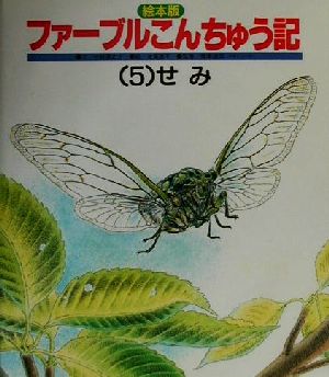 えほん版 ファーブルこんちゅう記(5) せみ チャイルド科学絵本館