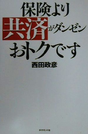 保険より共済がダンゼンおトクです