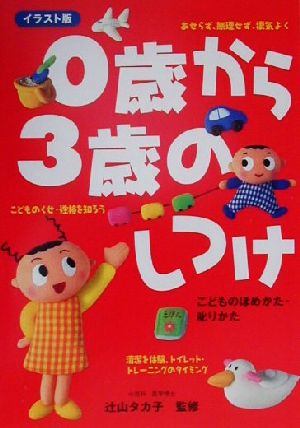 0歳から3歳のしつけ こどものほめかた叱りかた