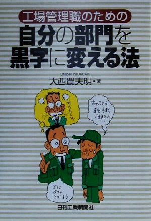 工場管理職のための自分の部門を黒字に変える法