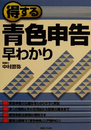 得する青色申告早わかり 実日ビジネス