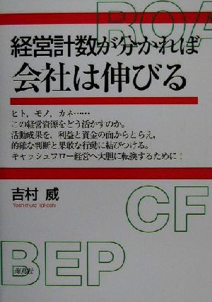 経営計数が分かれば会社は伸びる