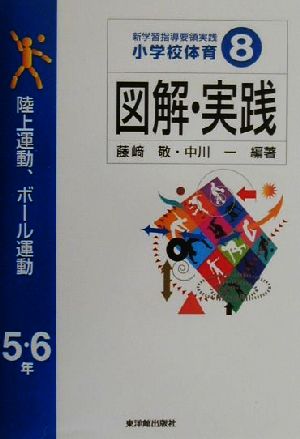 新学習指導要領実践 小学校体育 図解・実践(8) 新学習指導要領実践-陸上運動、ボール運動