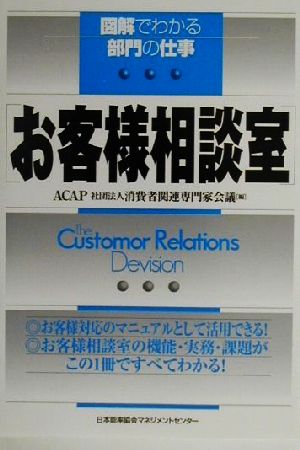 お客様相談室 図解でわかる部門の仕事