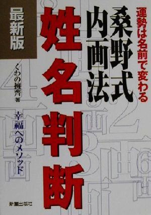 最新版 桑野式内画法姓名判断 運勢は名前で変わる 幸福へのメソッド