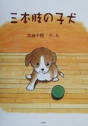 三本肢の子犬