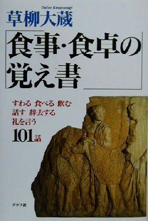 食事・食卓の覚え書すわる 食べる 飲む 話す 辞去する 礼を言う 101話