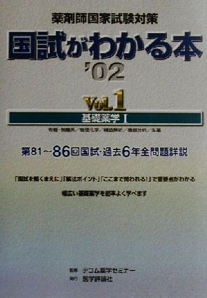 薬剤師国家試験対策 国試がわかる本(Vol.1) 基礎薬学