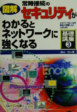 図解 常時接続のセキュリテイがわかるとネットワークに強くなる ネットワークのしくみを基本から理解したい人のための基礎講座3