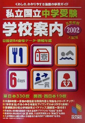 私立国立中学受験学校案内(2002入試用) 日能研R4合格データ・情報年鑑 首都圏版 NICHINOKEN BOOKS