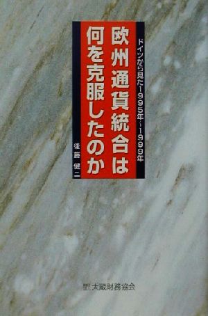 欧州通貨統合は何を克服したのか ドイツから見た1995年-1999年