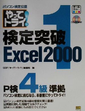 パソコン検定公認やってトライ！検定突破Excel2000(1) P検4級準拠/MOUSにも対応 「やってトライ！」シリーズ