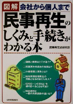 図解 民事再生のしくみと手続きがわかる本会社から個人まで