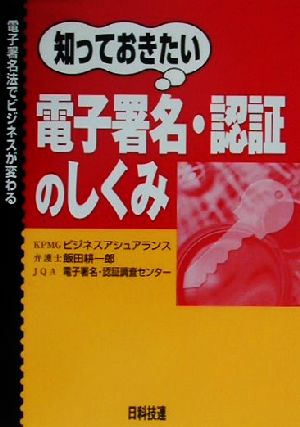 知っておきたい電子署名・認証のしくみ 電子署名法でビジネスが変わる