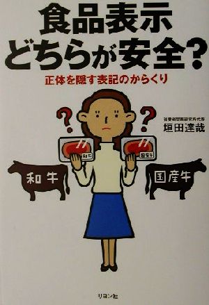 食品表示どちらが安全？ 正体を隠す表記のからくり