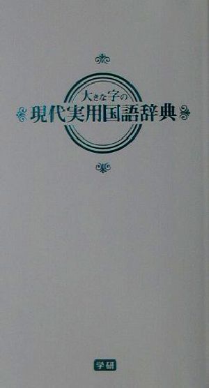 大きな字の現代実用国語辞典