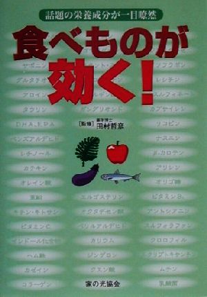 食べものが効く！ 話題の栄養成分が一目瞭然