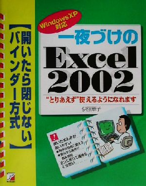 一夜づけのExcel2002 WindowsXP対応 アスカコンピュータ