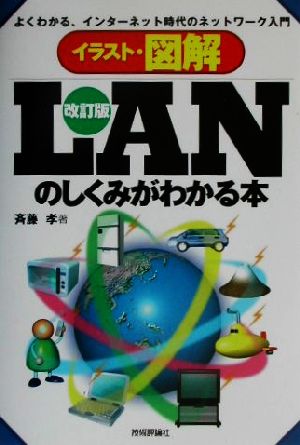 イラスト・図解 改訂版LANのしくみがわかる本よくわかる、インターネット時代のネットワーク入門