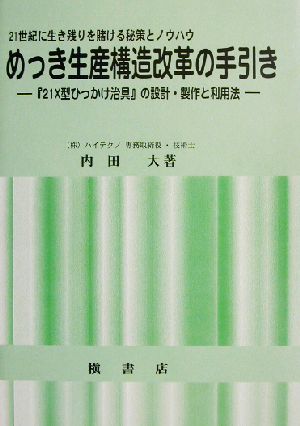 21世紀に生き残りを賭ける秘策とノウハウ めっき生産構造改革の手引き 「21X型ひっかけ治具」の設計・製作と利用法