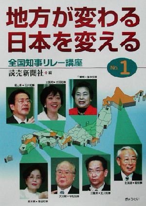 地方が変わる、日本を変える(No.1) 全国知事リレー講座