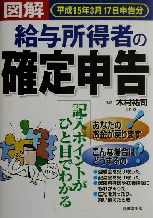 図解 給与所得者の確定申告(平成15年3月17日申告分)