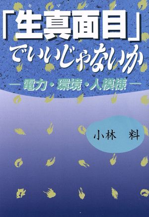 「生真面目」でいいじゃないか 電力・環境・人模様