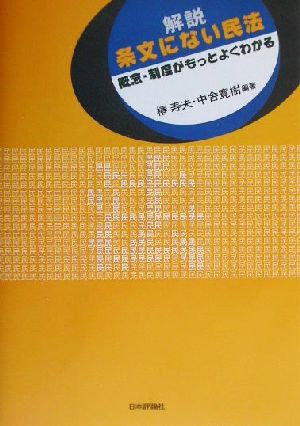 解説 条文にない民法 概念・制度がもっとよくわかる