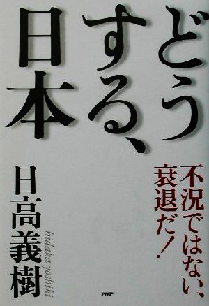 どうする、日本 不況ではない、衰退だ！