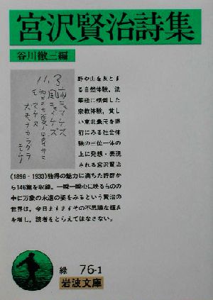 宮沢賢治詩集 岩波文庫