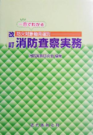 一目でわかる防火対象物用途別 消防査察実務