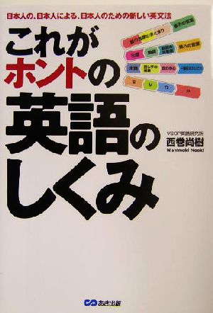 これがホントの英語のしくみ 日本人の、日本人による、日本人のための新しい英文法