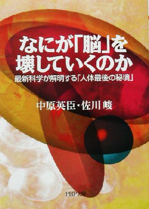 なにが「脳」を壊していくのか 最新科学が解明する「人体最後の秘境」 PHP文庫